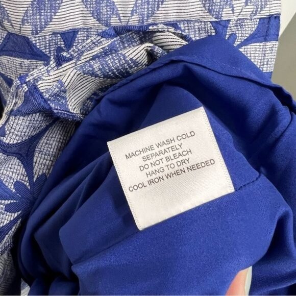 ModCloth Pleated Fit and Flare Halter Floral Dress, Size Small - Picture 5 of 8